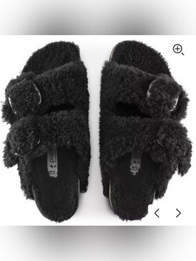 Birkenstock Arizona Big Buckle Shearling Sandal